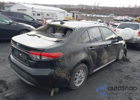 2022 Toyota Corolla Hybrid Le from USA, damaged, VIN JTDEAMDE6NJ049477